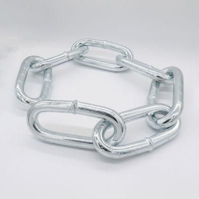 Galvanized Ordinary Mild Steel Link Chain in Paper Box Packing