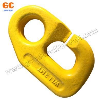 Alloy Steel Forging Yellow Painted Safety Lifting G Hook Viking Link DV Hook