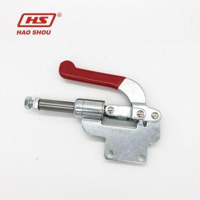 Haoshou HS-36012m China Clamp Wholesaler Straight Base Steel Zinc-Plated Push Pull Handle Toggle Clamp