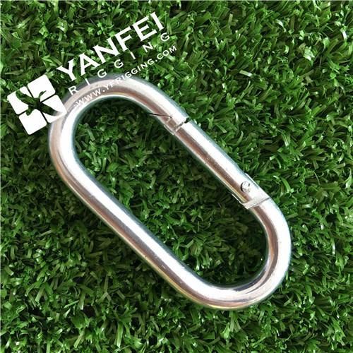 5*50 Zinc Plated Straight Snap Hook