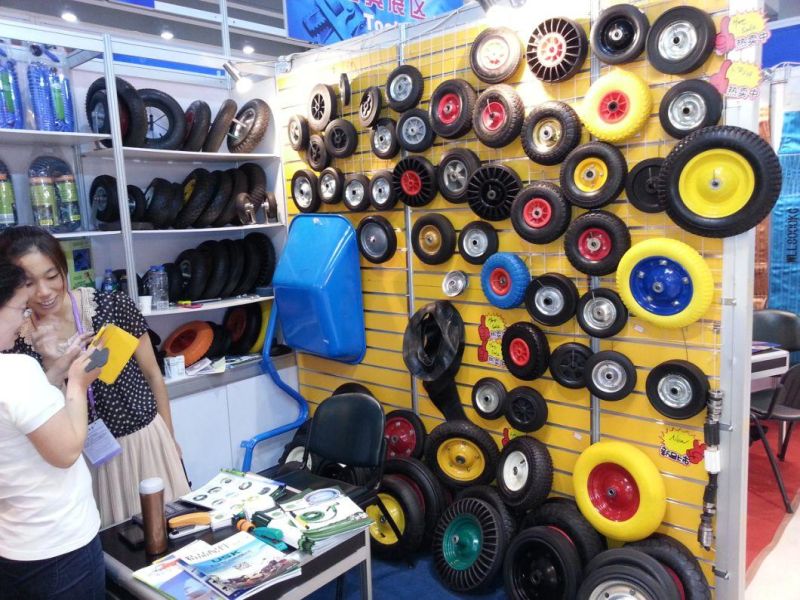 Low Price Pneumatic Rubber Wheel with High Quality (16"*4.50-8)