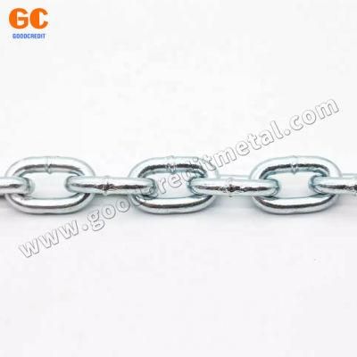High Quality English Standard Ordinary Galvanized Carbon Steel Welded Short Link Chain