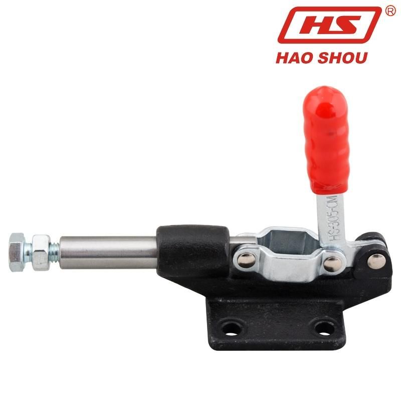 Haoshou HS-305-Cm Taiwan Manufacturer Hand Tool Custom Quick Adjustable Push Pull Toggle Clamp for Auto Industry