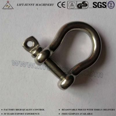 304 316 Stainless Steel European Type Large Bow Shackles