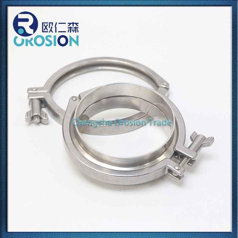 Sanitary Stainless Steel Tc Clamp Dairy Industry/Wine