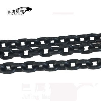 Black Oxide Treatment G80 Grade Chains 8mm Using for Lifting