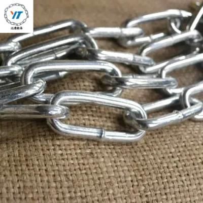 All Sizes of DIN763 Round G30 Carbon Steel Round Link Chain for The Middle East Market