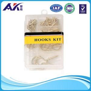 Brass Plated Metal Hook Kit