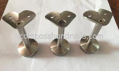 Stainless Steel 90 Degree Detachable Balustrade and Handrail Railing Support