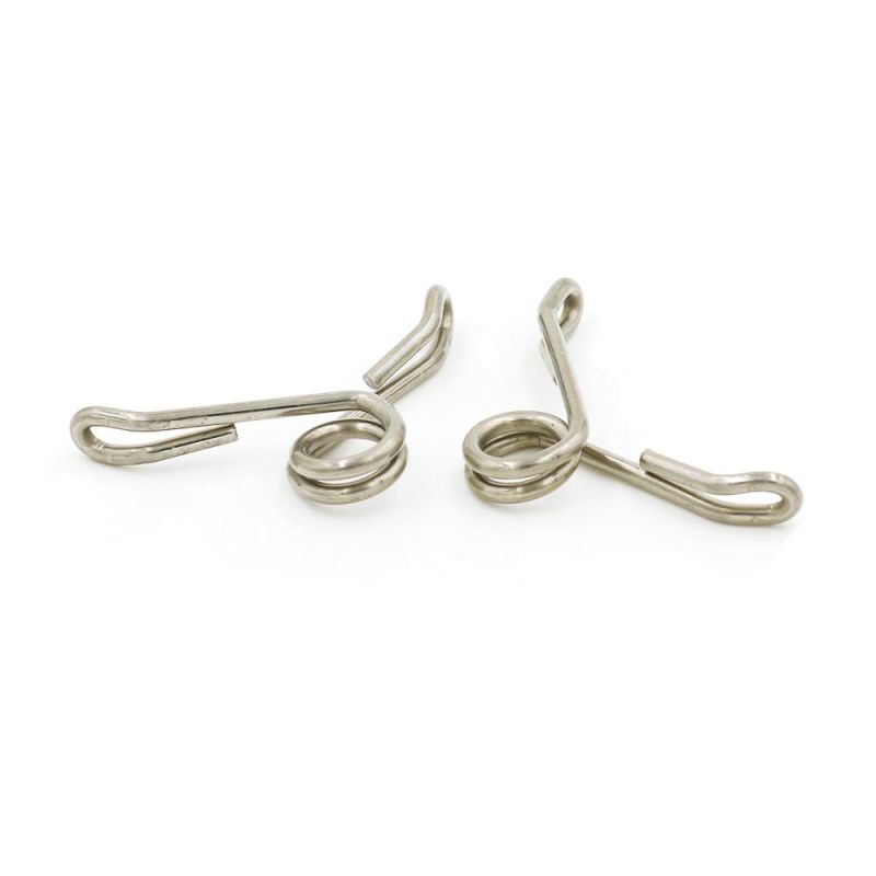 Customized Single Wheel Torsion Spring with Stainless Steel or Spring Steel