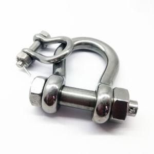 Boat Outdoors Stainless Steel Polished Rigging Hardware 316/304 European Bow Shackle