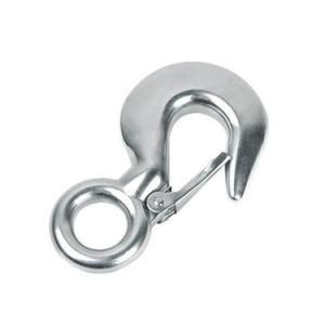 High Safety ISO Standard Stainless Steel Eye Hoist Hook