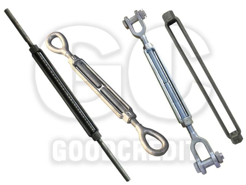 Us Type Forged Turnbuckle/Galvanized Drop Forged DIN1480 Commercial Malleable JIS Turnbuckle