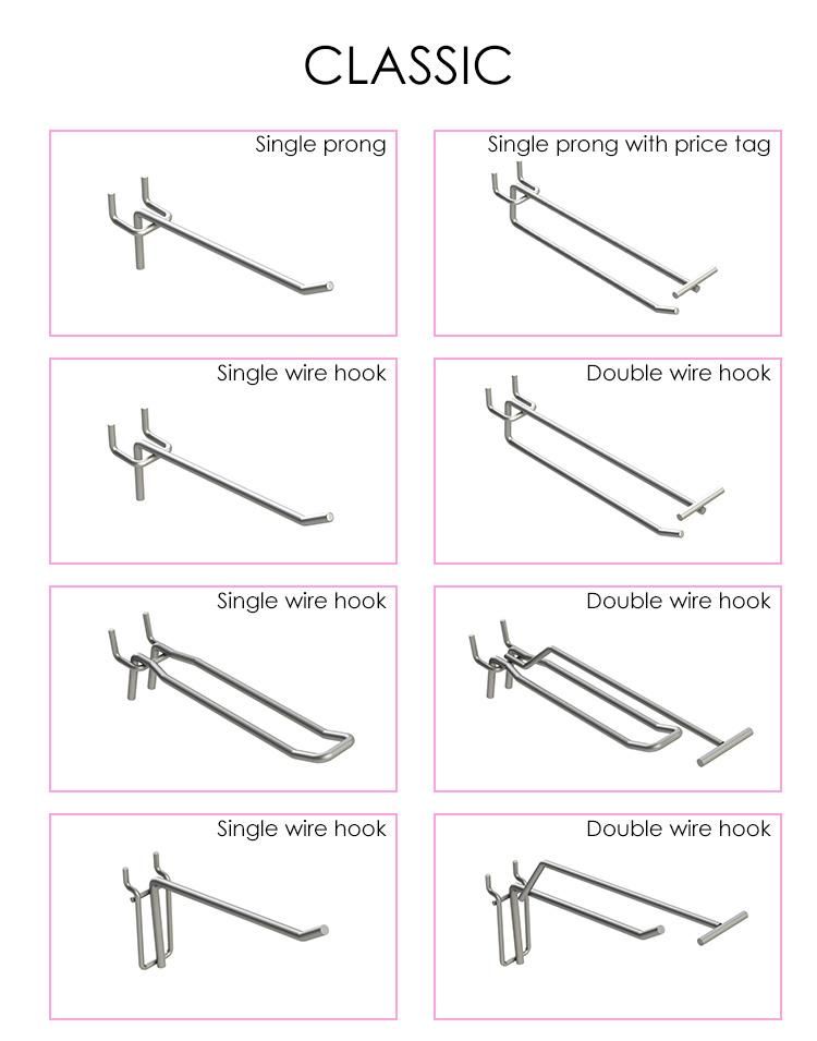 Flip Scan Pegboard Hooks with Price Tag