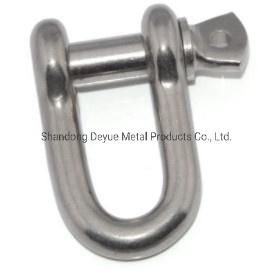 High Tensile Us Type Drop Forged Carbon Steel Screw Pin G210 Chain D Dee Shackle
