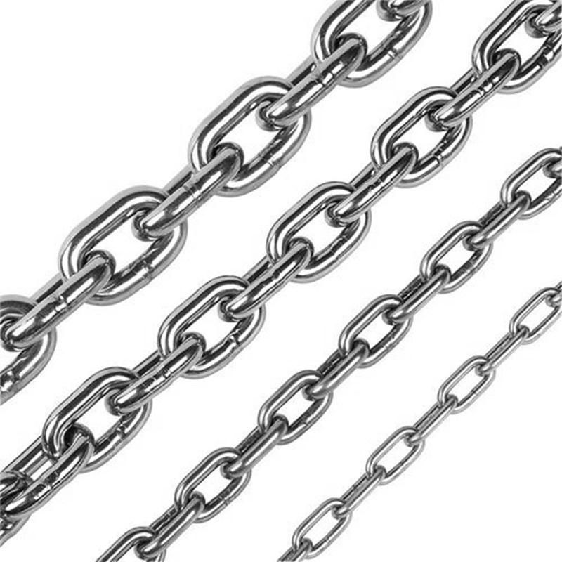 DIN 5684 Calibrated and Tested Round Steel Link Chains
