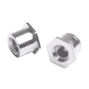 Zinc Flange Wheel Hexagon Knurled Nut