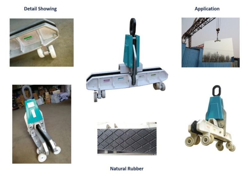 Portable LC Glass Sheet Lifting Clamp Glass Lifter