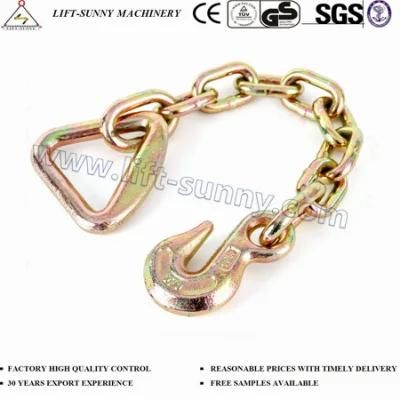 G70 Transport Chain with Eye Grab Hook and Delta Ring