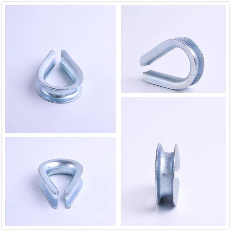 Us Type Electric Galvanized Metal Thimble for Rope