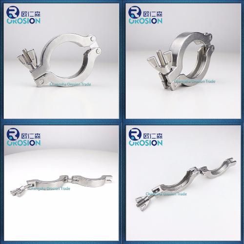 Sanitary Stainless Steel Double Claw Clamp