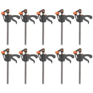 4 Inch 2/3/4/5/10PCS Woodworking Work Bar F Clamp Clip Set Hard Quick Ratchet Release DIY Carpentry Hand Tool Gadget