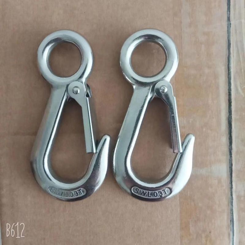 Rigging European Type Forged G80 Swivel Grab Hook of Hardware