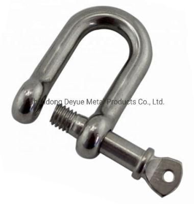 Carton Packing 7/16&quot; U. S. Standard Bow Shackle G209 Type Electric Galvanized Anchor Shackle