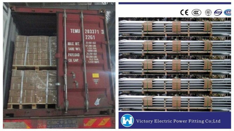 Alumininum Straight Tension Clamp for Pole Line Hardware