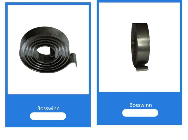 Spiral Spring China Zhejiang Machinery Springs Manufacturer Mechanical Parts Rotor Spring Clip-on Constant-Force Springs