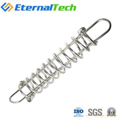 High Precision Custom Spring Manufacturer Double Hook Adjustable Extension Spring with High Quality