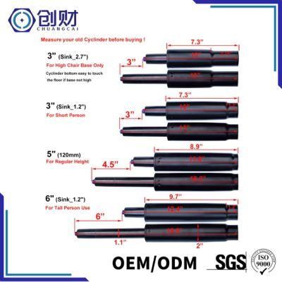 Nitrogen Mechanical Cylinder Gas Spring for Bar Chair