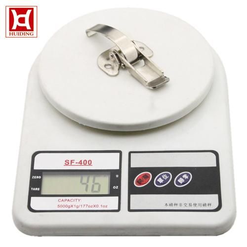 Nickel Plated Metal Bent Toggle Latch