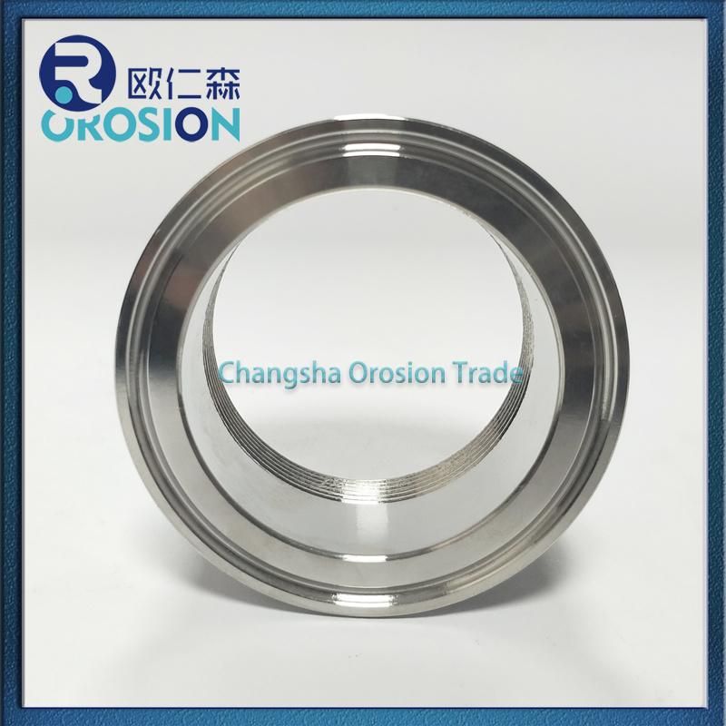 Stainless Steel Female Adapter for Hexagonal Tc Ferrule