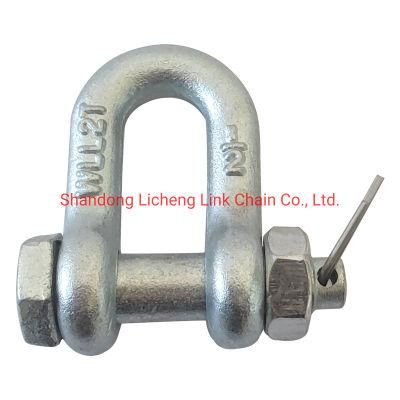 Us Type G2130 G209 G2150 G210 Galvanized Lifting Shackle