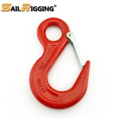 Latch Eye Hoist Clevis Sling Hook with Half Link