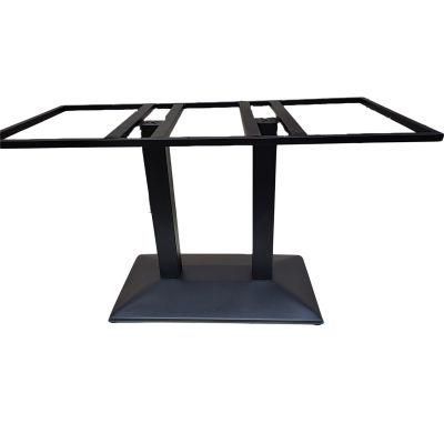 Creative Rectangular Cast Iron Table Foot Hotpot Table Foot Western Restaurant Table Foot