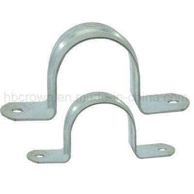 Custom Galvanized Zinc Stainless Steel Pipe Saddle Clamp