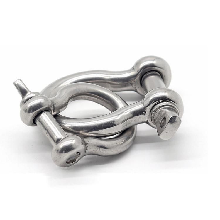High Quality Rigging Hardware Stainless Steel Bow Shackle