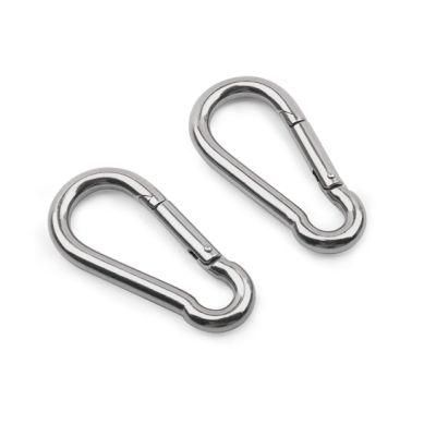 OEM Carabiner Wholesale Carabiner Clips Stainless Steel 304 316 Climbing Snap Hooks