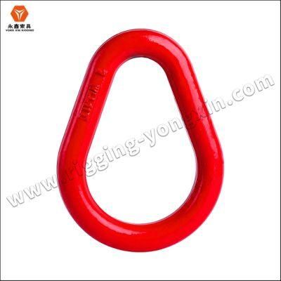 Drop Forged Rigging Pear Weldless Ring Master Chain Link for Sales