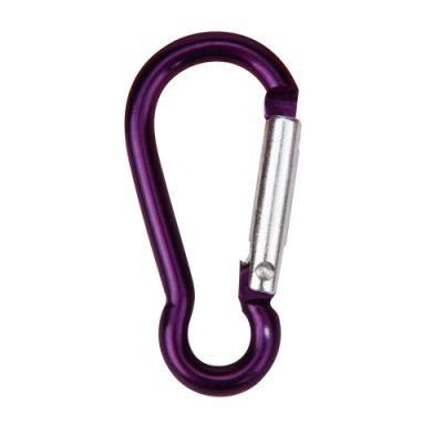 High Quality 60mm Muliti-Colored Aluminum Alloy Gourd Shaped Carabiner