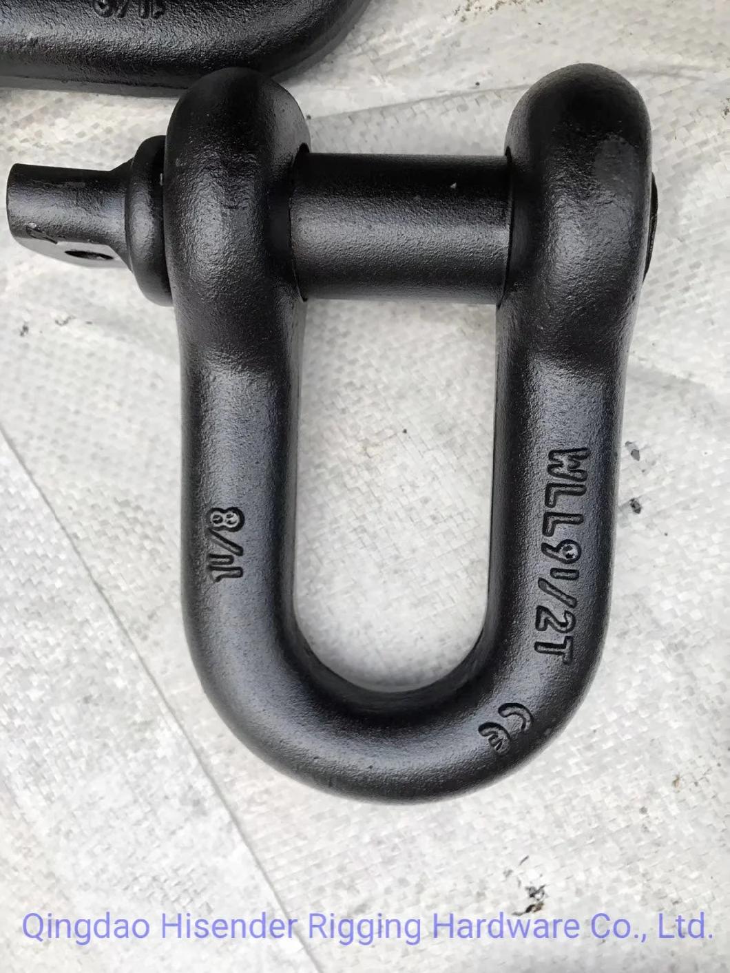 Shackle, D Type, Ss316 and Galvanized Type, European D Type, JIS D Type, Rigging Hardware, Marine Hardware