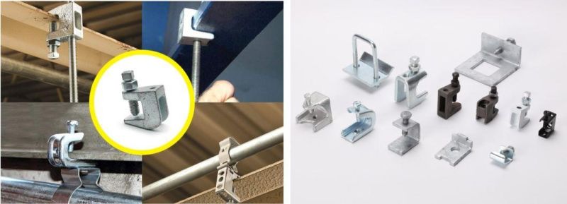 3/8 in. Epoxy Coated Malleable Iron Junior Universal Beam Clamp