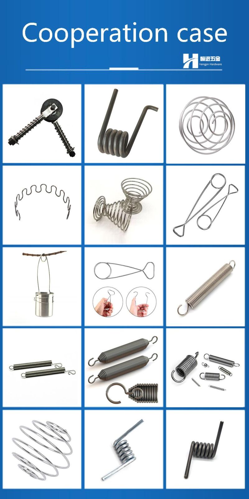 OEM Various Small Thin Wire Closed End Compression Springs