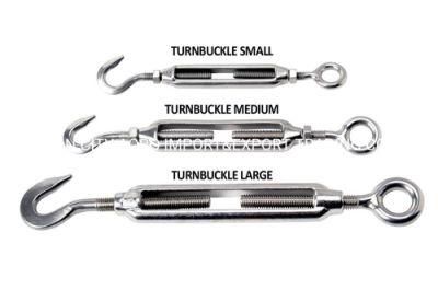 Rigging Hardware Stainless Steel Turnbuckle 3/8 Rigging Items Shackles