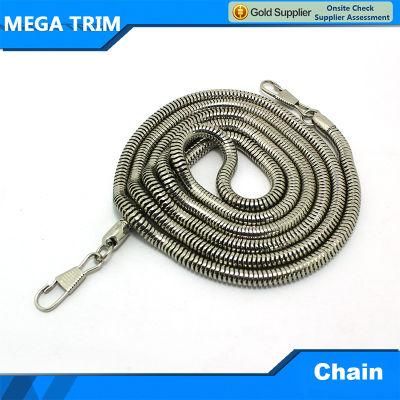 Sliver Metal Snake Chain for Bag