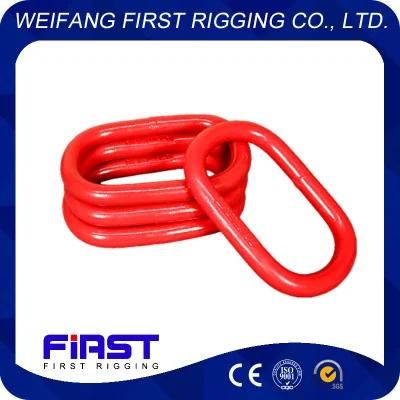 European Type Drop Forged High Quality Rigging Hardware G80 Alloy Steel Oblong Master Link Assembly