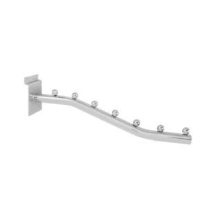 Metal Slatwall Display Hook Clothes Hanger with Beads Clothe Hanger Hook