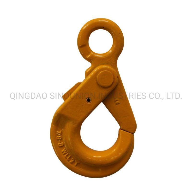 G80 U. S. Type Eye Self-Locking Safety Hook